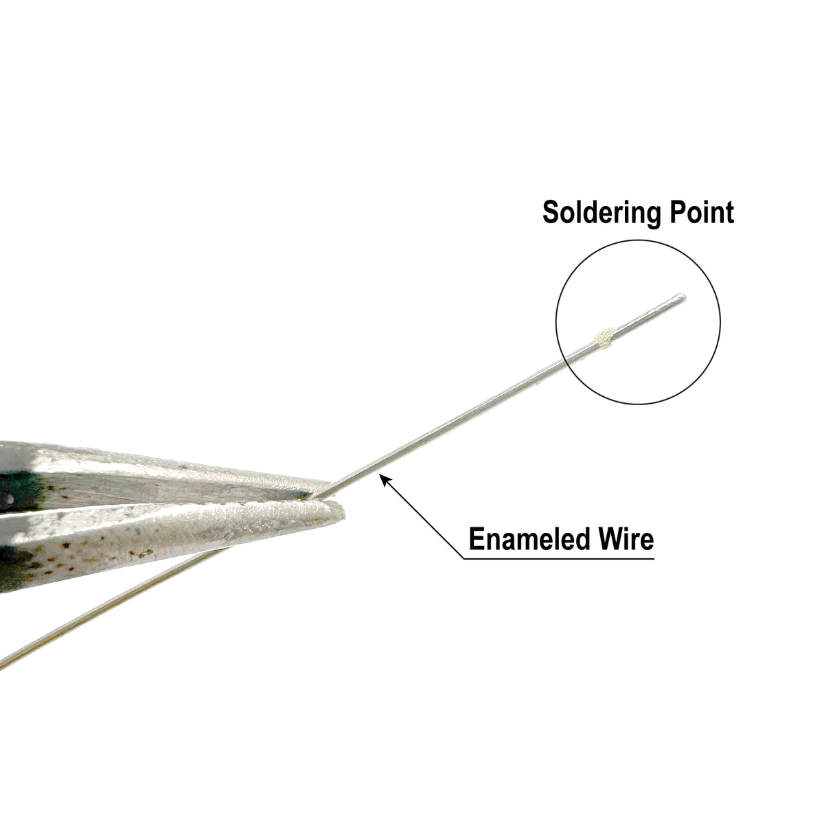 2,000PCS LED Neon Soldering Enameled wire Middle Connector - 3cm