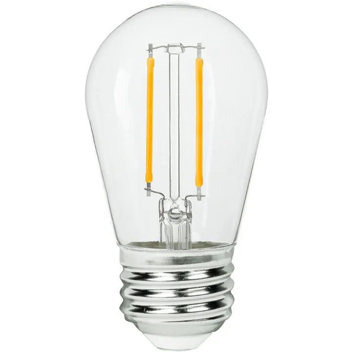 250 Lumens - 3 Watt - 2700 Kelvin - LED S14 Bulb