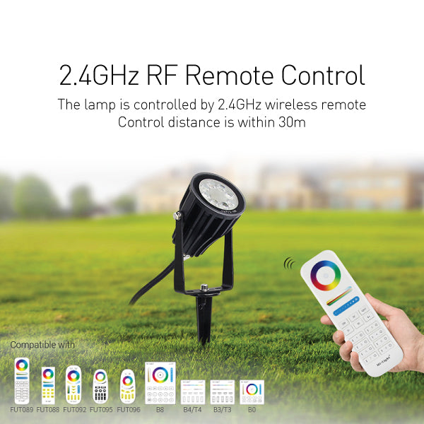 FUTC04 Outdoor 6W RGB+CCT Smart LED Garden Light