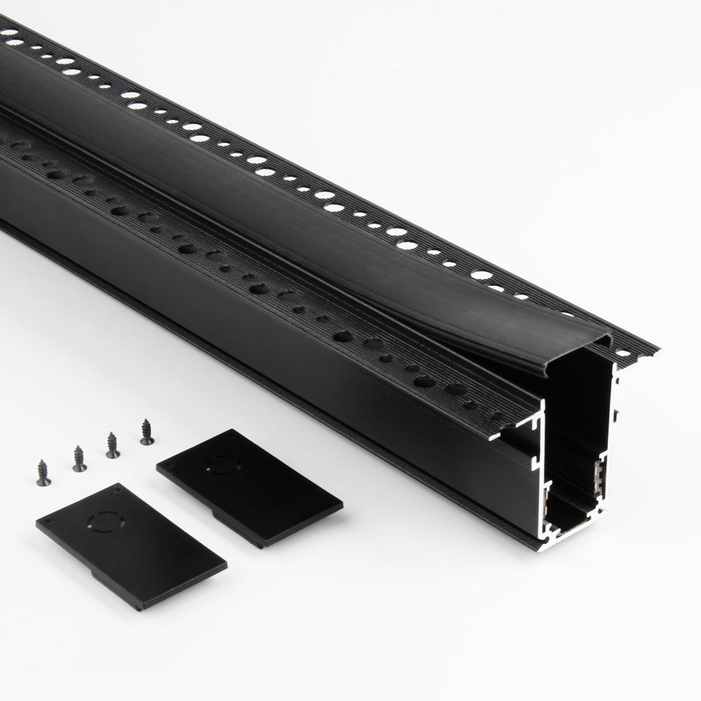 AM-MR-20P15 - 20 Style Plastering Mounted Magnetic Rail