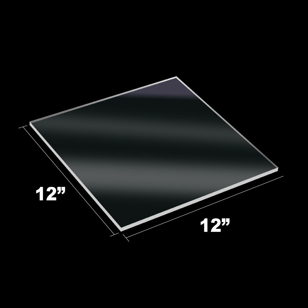 5 Pieces Clear Acrylic Sheet Plexiglass - 3/16" (5mm) Thick, Use for Craft Projects, Signs, DIY Projects and More
