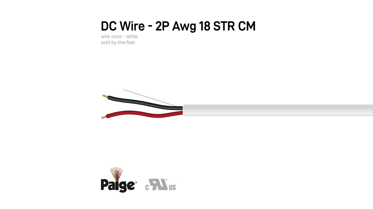 PAIGE 18/2C STR CM WHITE