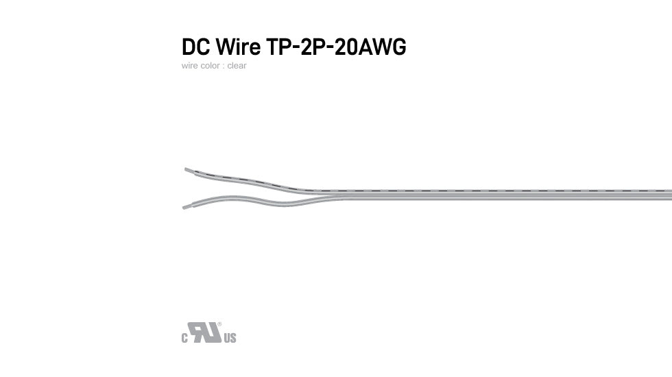 DC Wire TP-2P-20AWG, UL2468