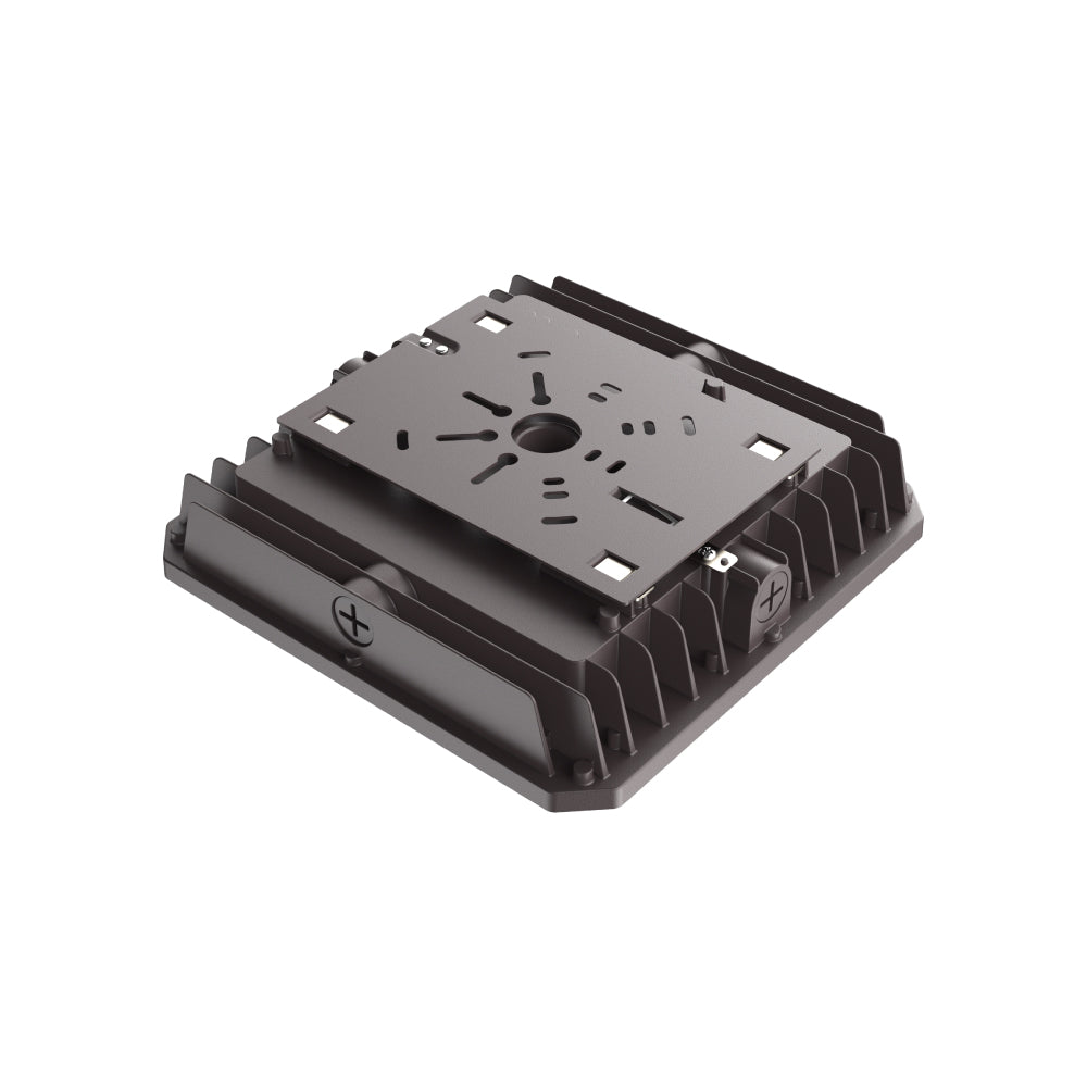 LED Canopy Light, 135LM/W, 3000~5000 CCT & 40~75 Wattage Adjustable, DLC 5.1 UL Listed