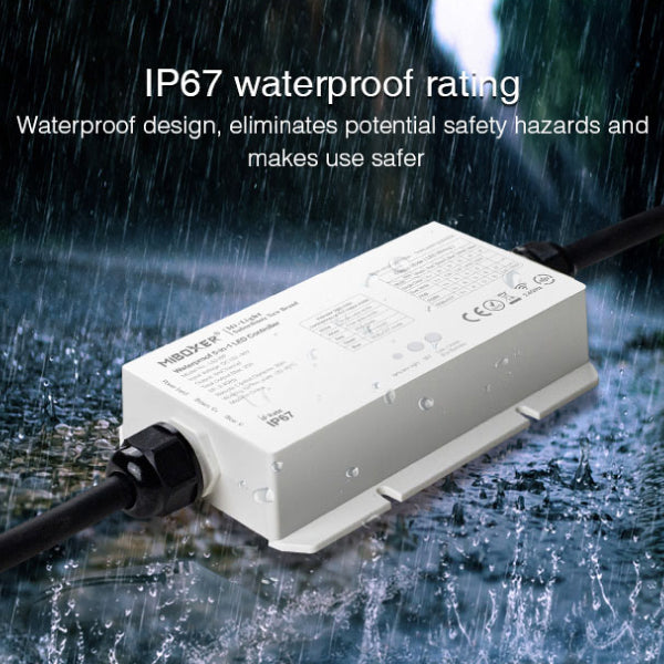 WL5-WP Waterproof 5 in 1 LED Strip Controller (WiFi+2.4GHz)Upgraded