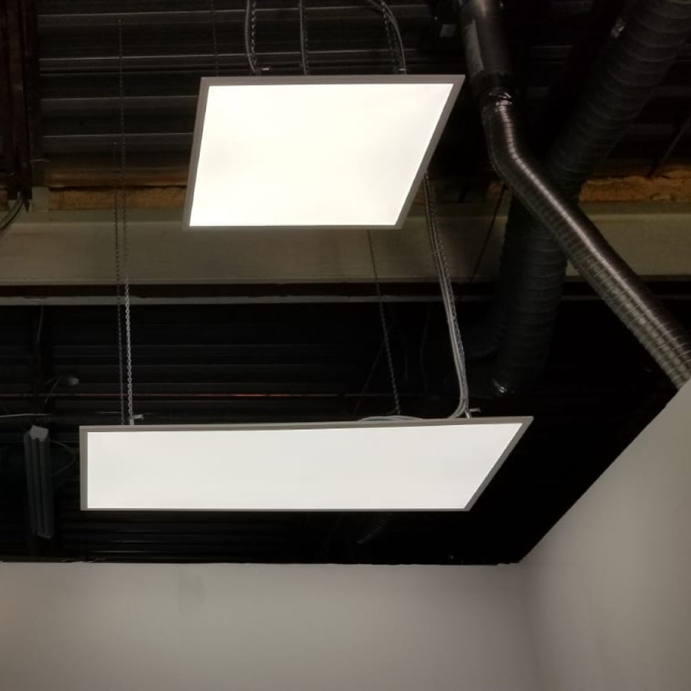 LED Panel Light, PL Series, Adjustable CCT and Wattage, PIR/Microwave Sensor, ETL/DLC