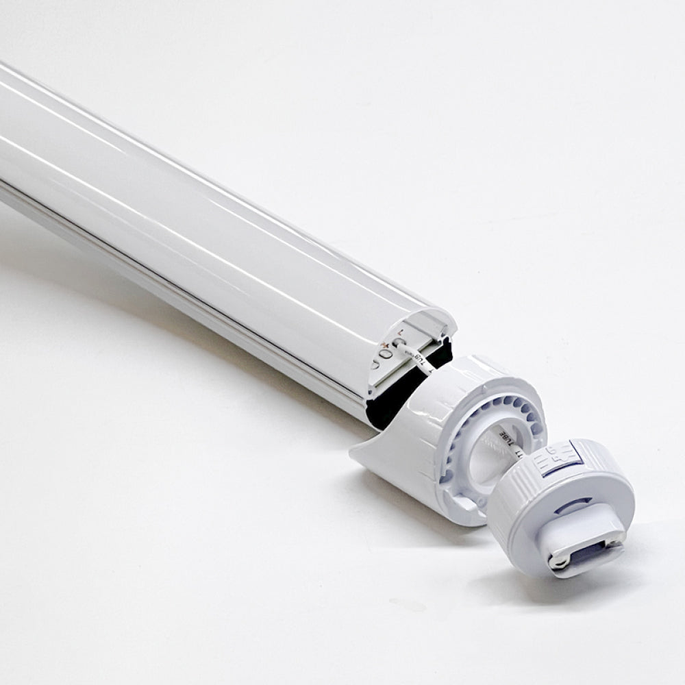 R17D High Output LED Tube, 180° Rotatable Base, Flicker-Free, ETL/DLC