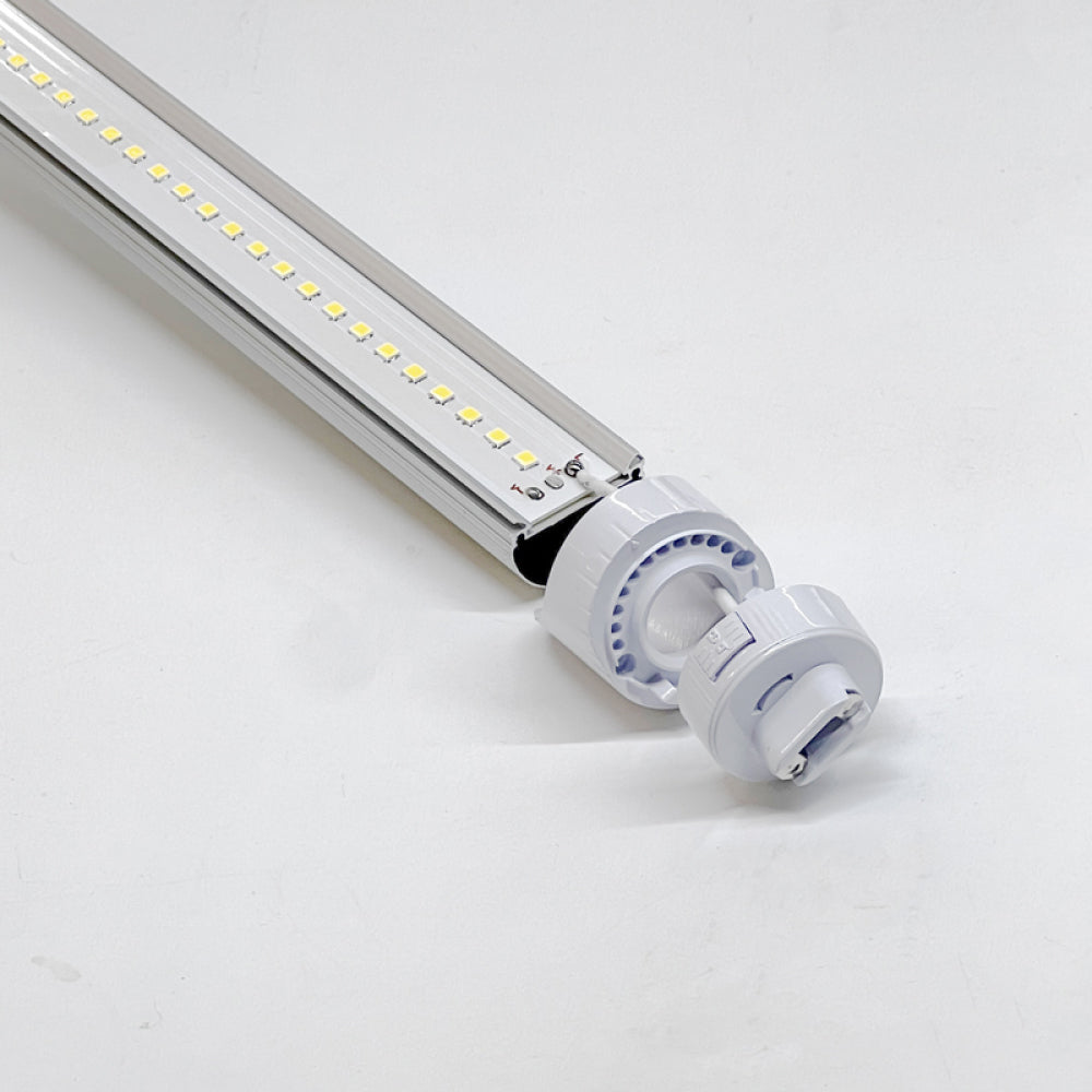 R17D High Output LED Tube, 180° Rotatable Base, Flicker-Free, ETL/DLC