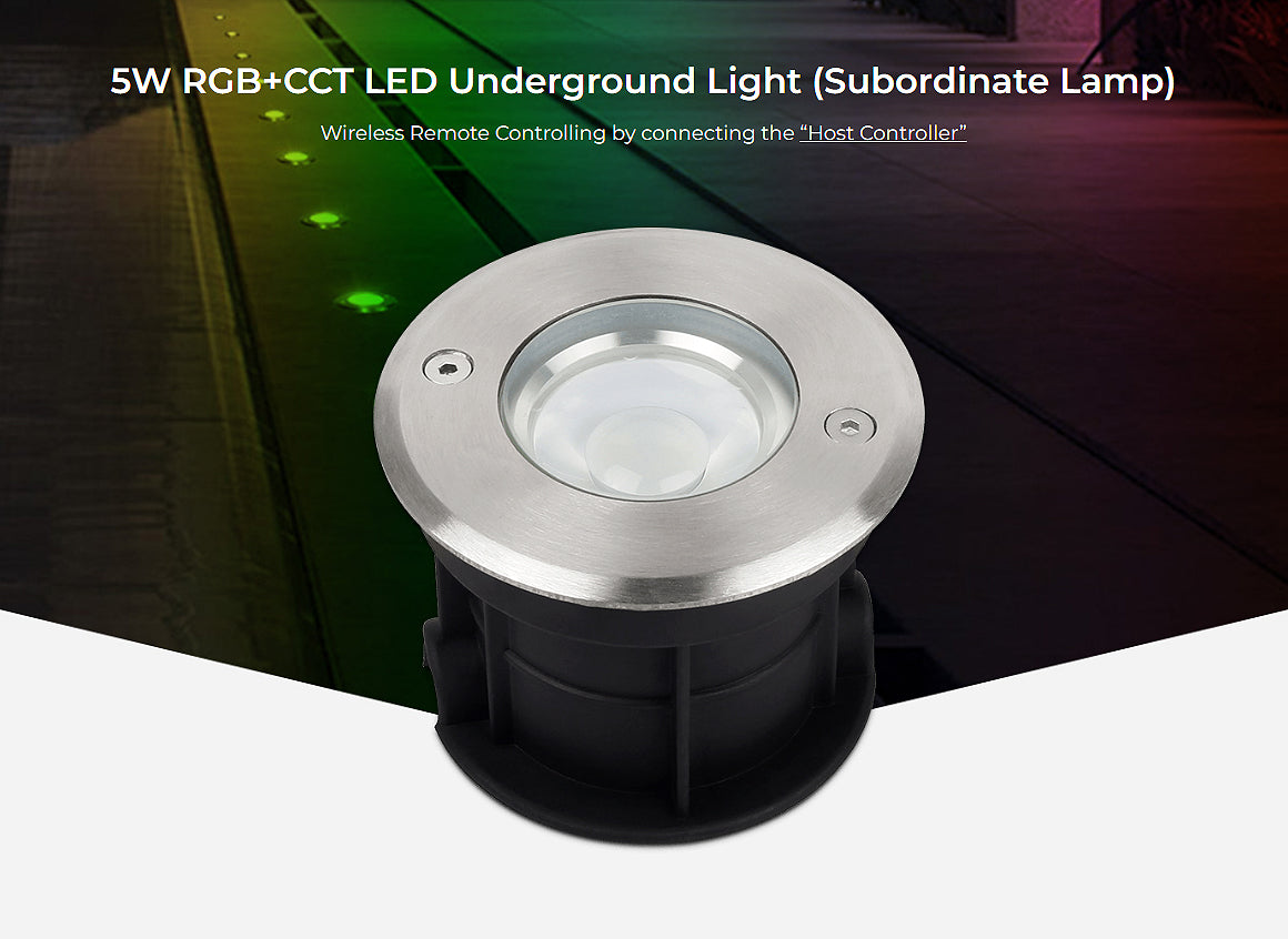 SYS-RD1 Outdoor 5W RGB+CCT LED Underground Light (Subordinate Lamp)