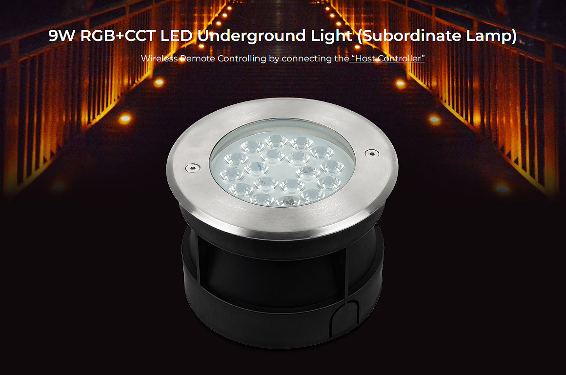 SYS-RD2 Outdoor 9W RGB+CCT LED Underground Light (Subordinate Lamp)