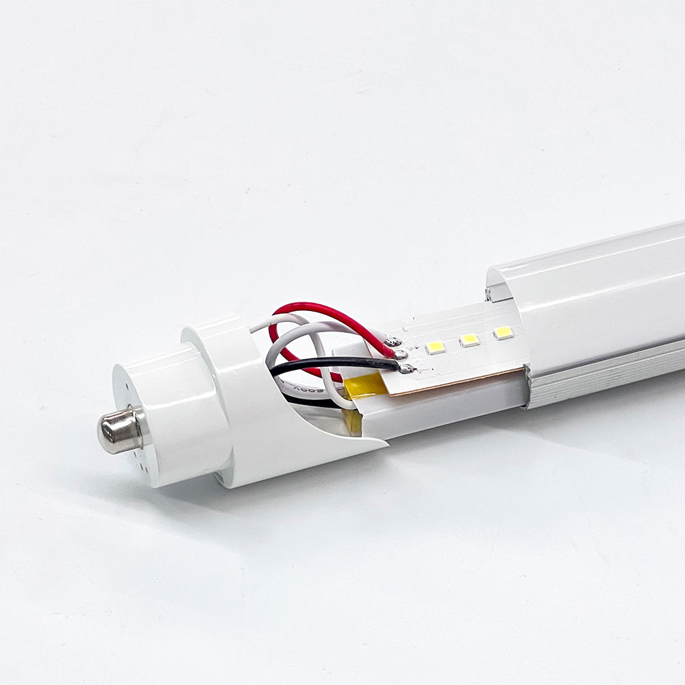 FA8 Single Pin LED Tube, High Lumen, Flicker-Free, ETL/DLC Certified