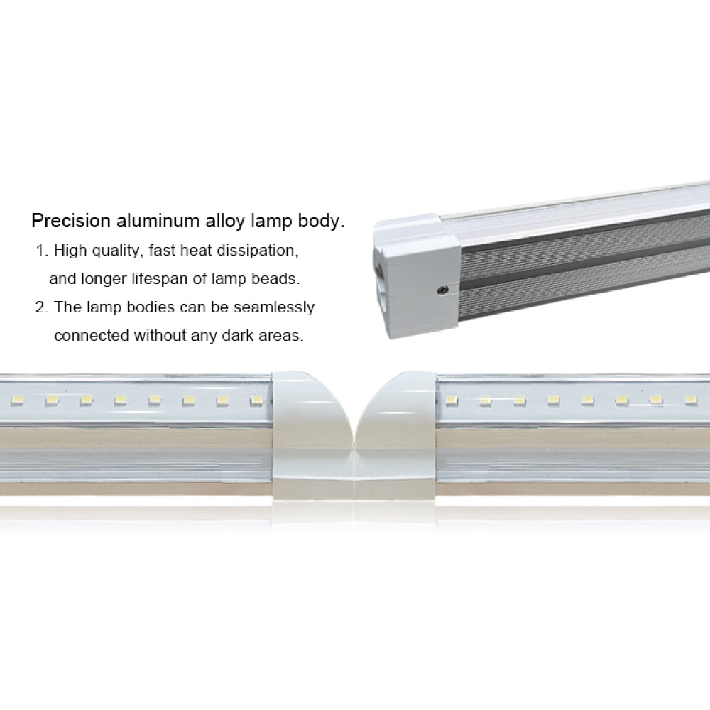 ALI LED V-Shape T8 Shop Light, High Output, Linkable, ETL/DLC Certified