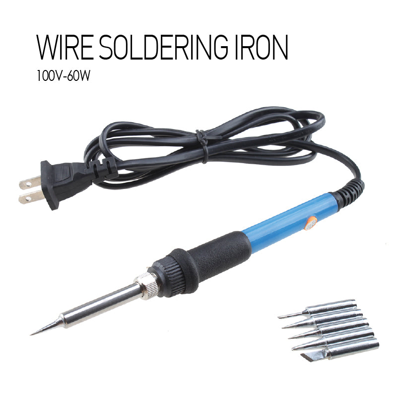 Soldering Iron Kit Electric 60W 110V Adjustable Temperature