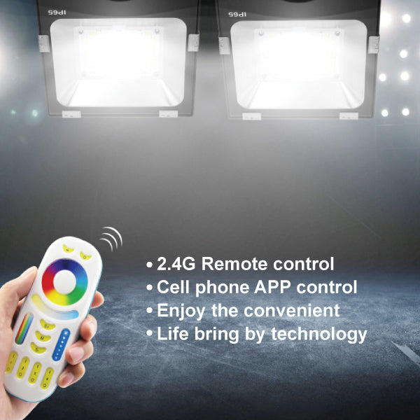 FUTT03 Outdoor 30W RGB+CCT LED Floodlight