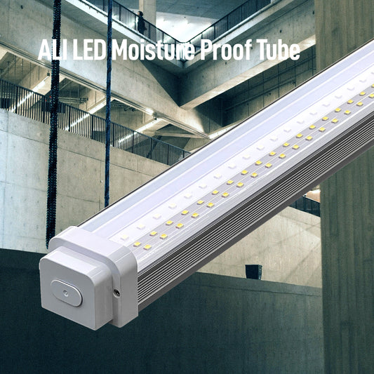 IP55 LED Moisture Proof Tube, 140 Lm/W, Easy Install, 50,000+ Hour Lifetime