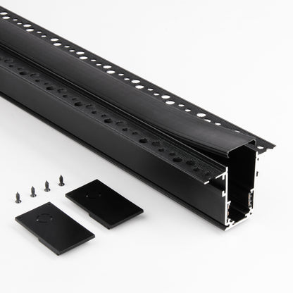 AM-MR-20P15 - 20 Style Plastering Mounted Magnetic Rail