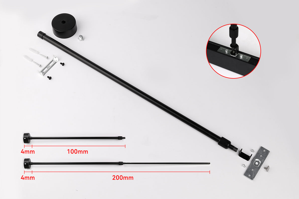 AM-MR-20S15 - 20 Style Surface Mounted Magnetic Rail