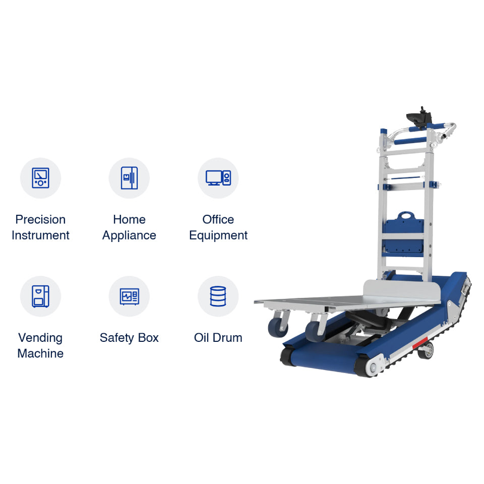 925lbs Electric Heavy Duty Stair Climbing Dolly CT420SC