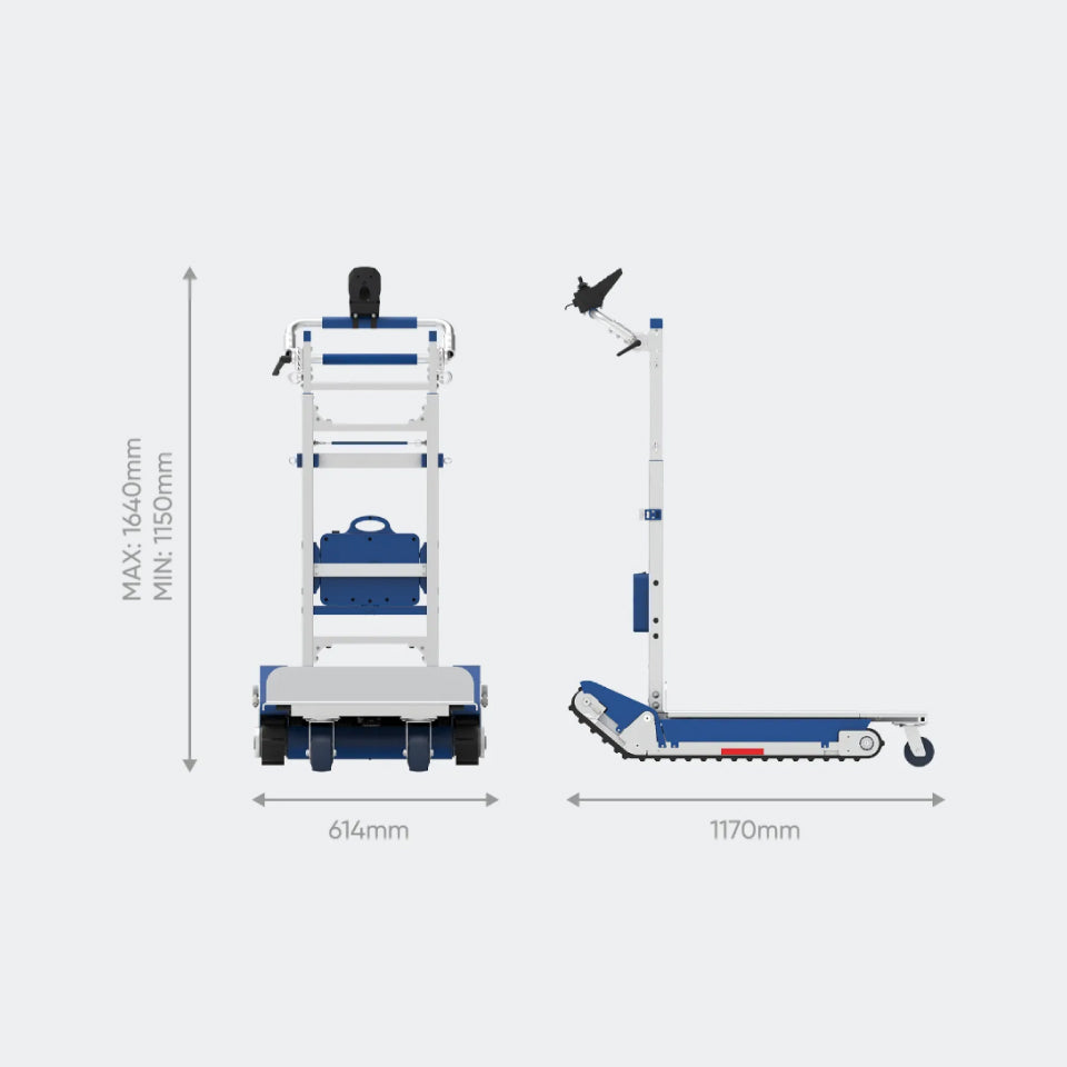 925lbs Electric Heavy Duty Stair Climbing Dolly CT420SC