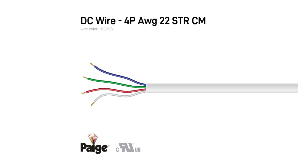 PAIGE 22/4C STR CM WHITE