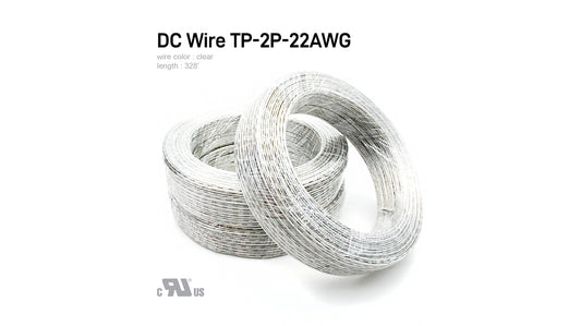 DC Wire TP-2P-22AWG, UL2468
