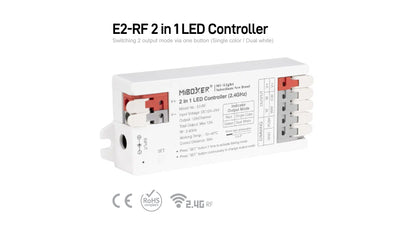 E2-RF RF LED Controller 2.4GHz for Single Color / CCT