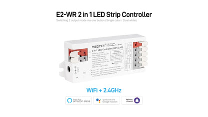 E2-WR, 2 in 1 LED Strip Controller (WiFi+2.4G)