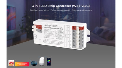 E3-WR, 3 in 1 LED Strip Controller (WiFi+2.4G)
