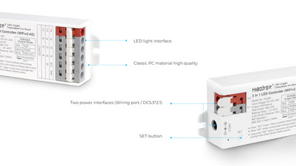 E3-WR, 3 in 1 LED Strip Controller (WiFi+2.4G)