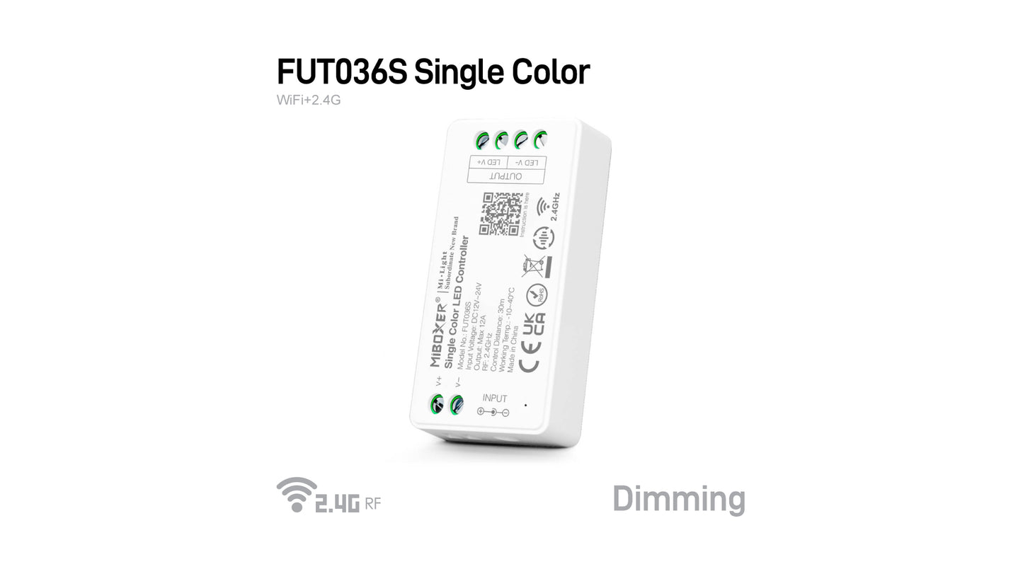 FUT036S Single Color LED Controller (2.4GHz)
