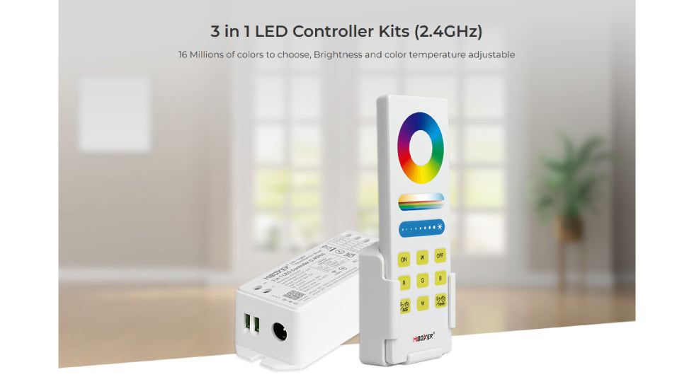 FUT043A+, 3 in 1 LED Controller Kits (2.4GHz)
