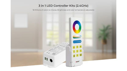 FUT043A+, 3 in 1 LED Controller Kits (2.4GHz)
