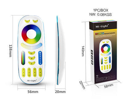 FUT092 4 Zone RGB+CCT Remote Controller