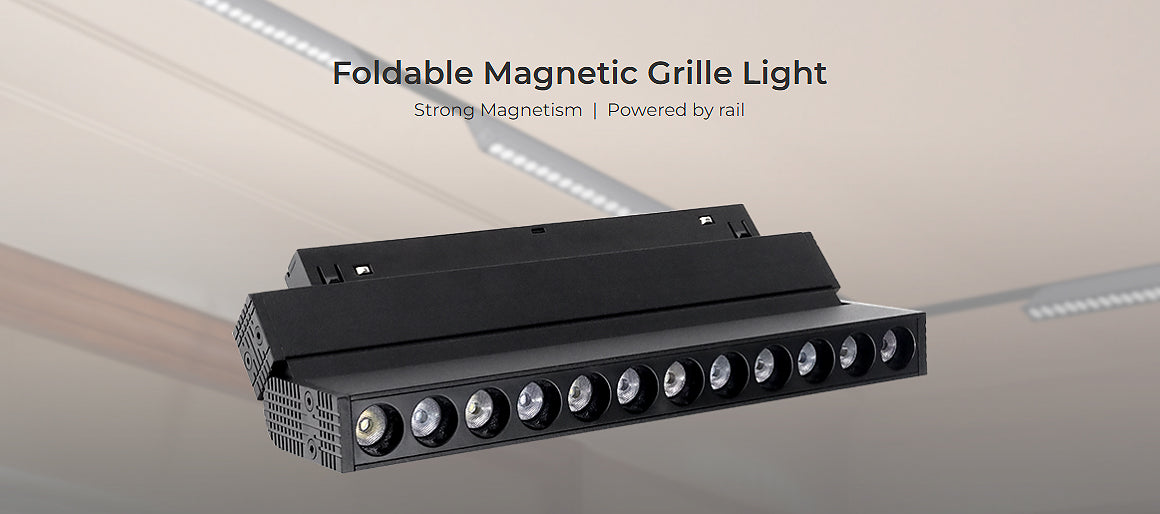 Foldable Magnetic Grille Light