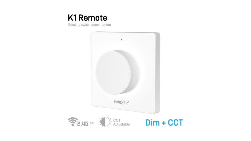 K1 Rotating switch panel remote