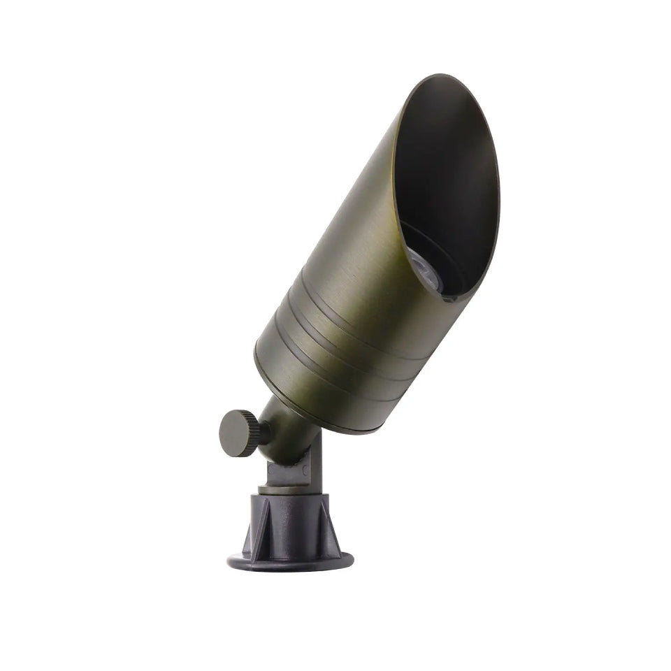 LT2100 Die-cast Brass Low Voltage Landscape Spotlight