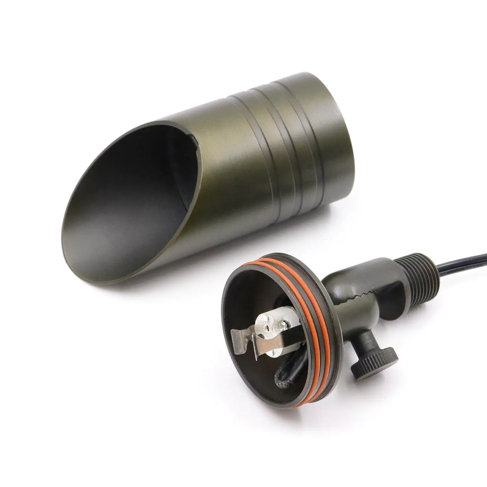 LT2100 Die-cast Brass Low Voltage Landscape Spotlight