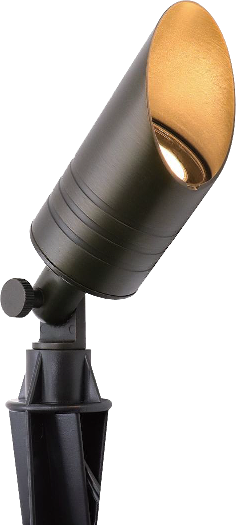 LT2100 Die-cast Brass Low Voltage Landscape Spotlight