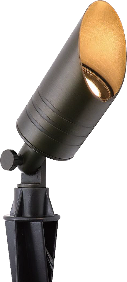 LT2100 Die-cast Brass Low Voltage Landscape Spotlight