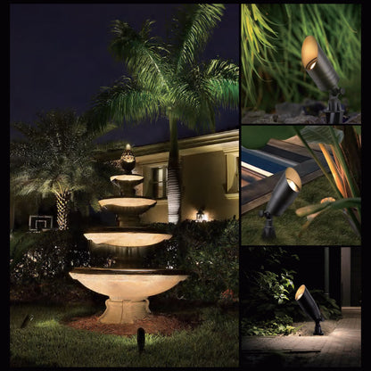 LT2100 Die-cast Brass Low Voltage Landscape Spotlight