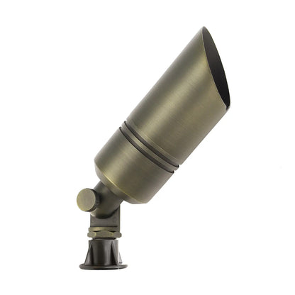 LT2107 Heavy-Duty Die-Cast Brass Low Voltage Landscape Spotlight