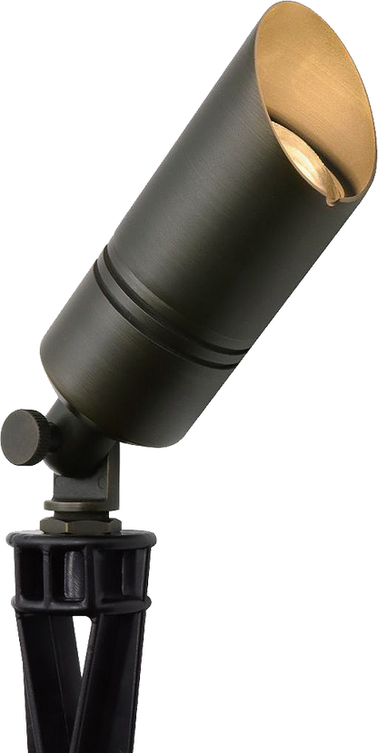 LT2107 Heavy-Duty Die-Cast Brass Low Voltage Landscape Spotlight