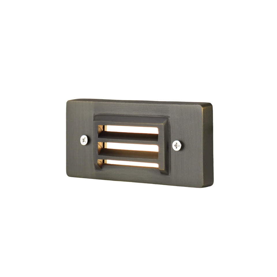 LT2503 Die Cast Brass Grating Step Light