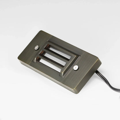 LT2503 Die Cast Brass Grating Step Light
