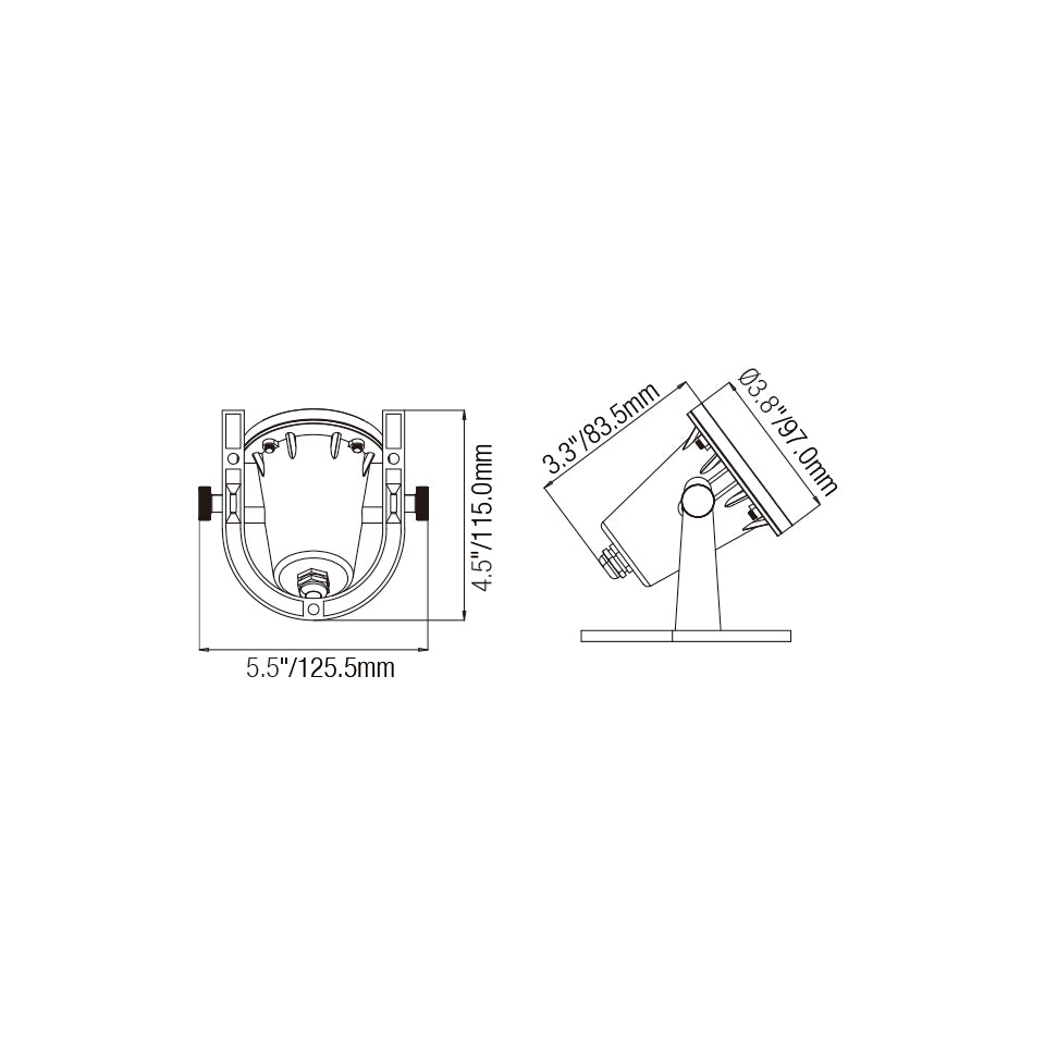 LT2801 Die Cast Brass IP68 Underwater Light