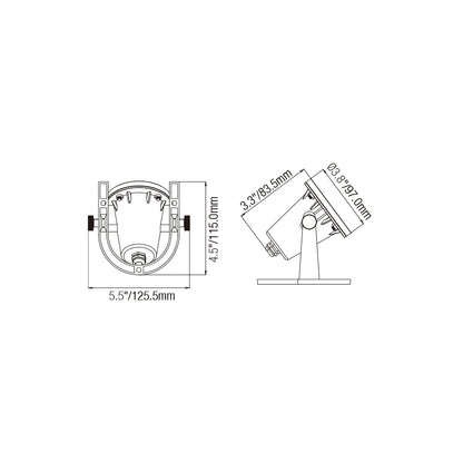 LT2801 Die Cast Brass IP68 Underwater Light