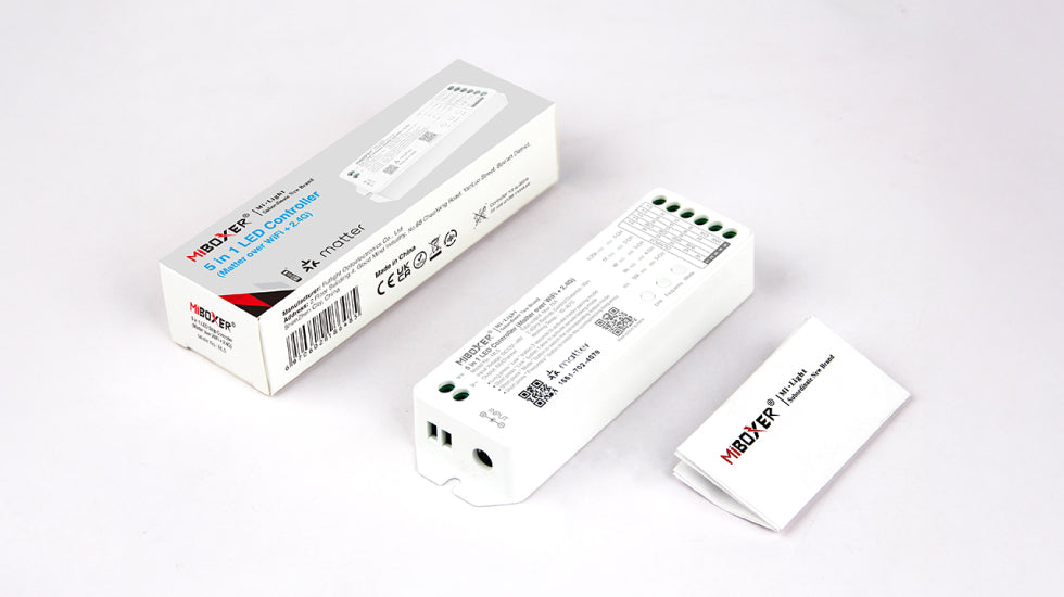 ML5, 5 in 1 Controller (Matter Over WiFi+2.4GHz) Max 15A