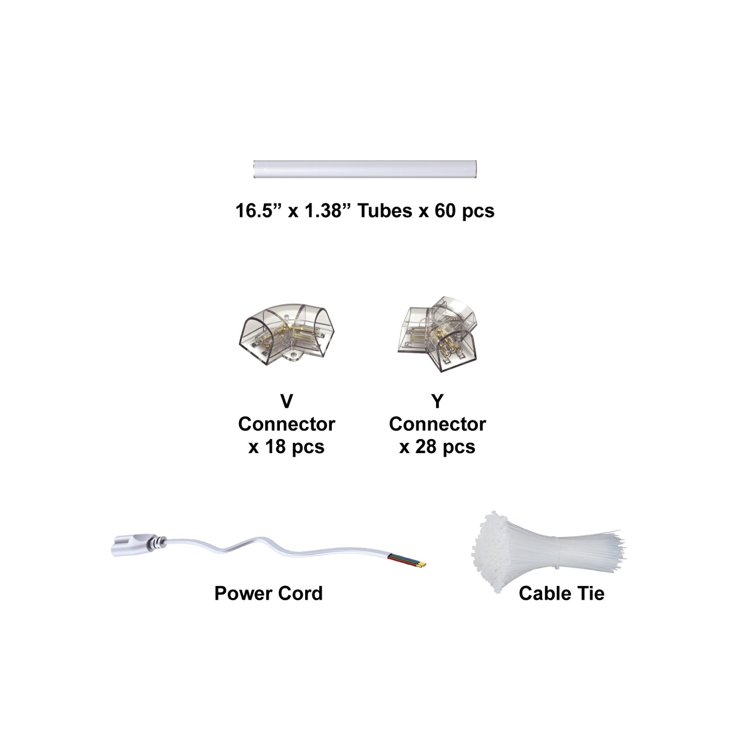 Hexagon LED Lighting Honeycomb Style NE-H15-A0420, 570W, 6500K