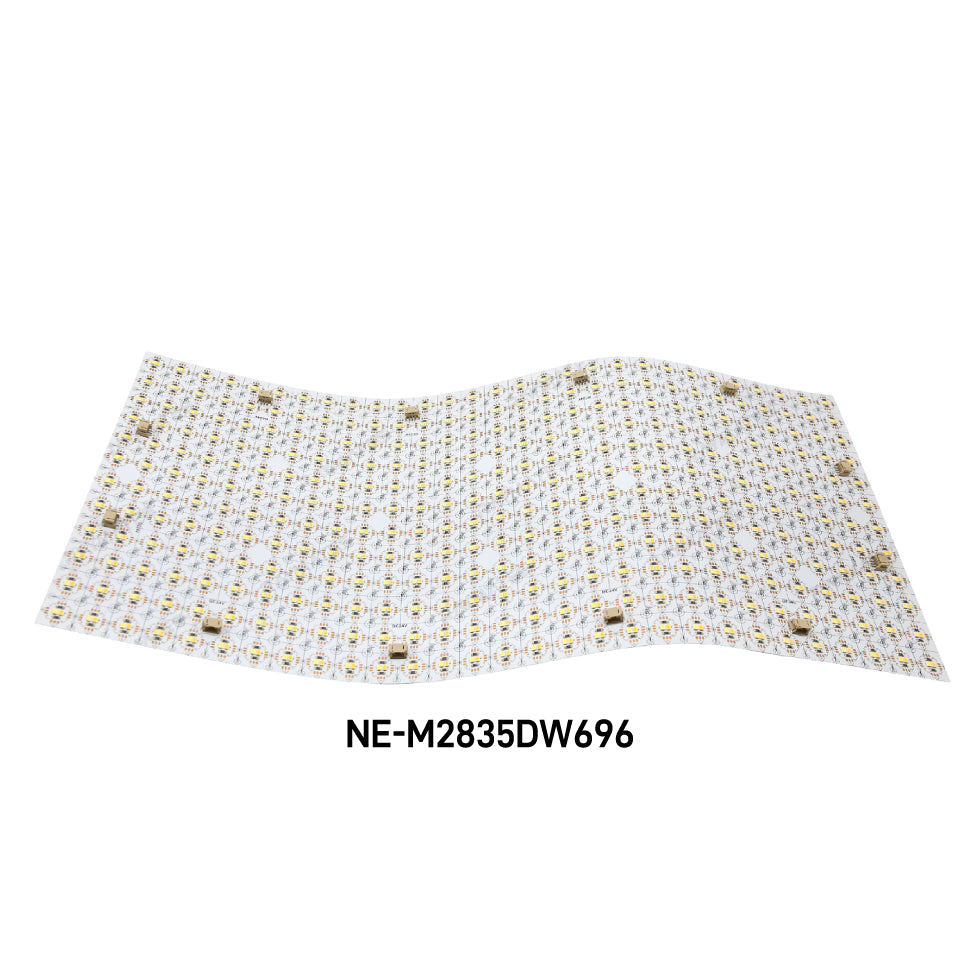 NE-M2835DW696, 24V Enclosed LED Light Sheet – Ultra Thin Cuttable Panel for Furniture & Built-in Backlighting (2700K–6500K)