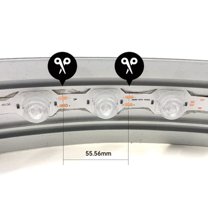 NECC18L, Lens LED module strips 18led/m, 12V, 20W, 10m(32.8Ft)